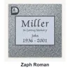 Zaph Roman carved in granite