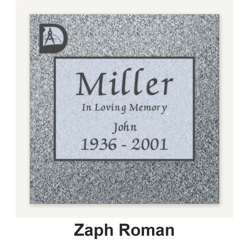 Zaph Roman carved in granite