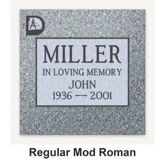 Regular Mod Roman carved in granite
