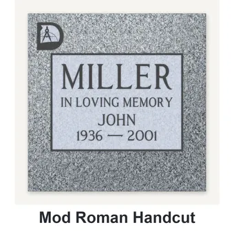 Mod Roman Handcut carved in granite