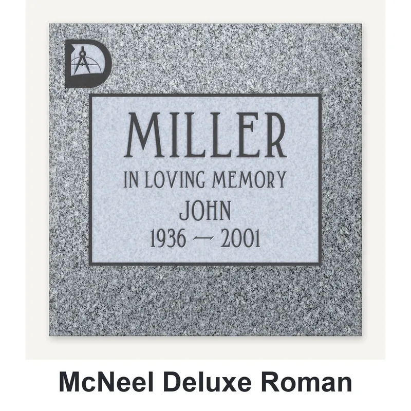 McNeel Deluxe Roman carved in granite