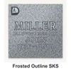 Frosted Outline SKS carved in granite