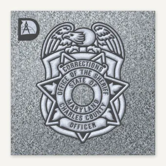 Corrections Officer Badge