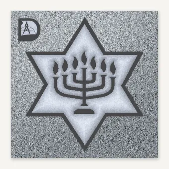 Star of David & Menorah