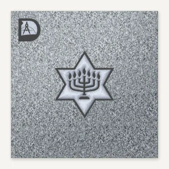 Star of David & Menorah