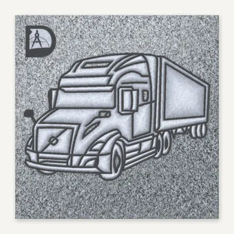 Semi & Trailer 50