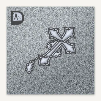 Cross & Rosary 60