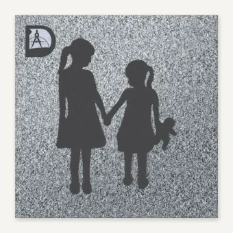 Girls Walking Holding Hands