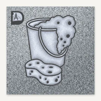 Soap Bucket & Sponge
