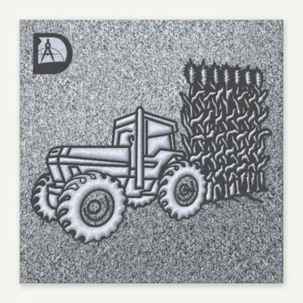 Tractor & Corn