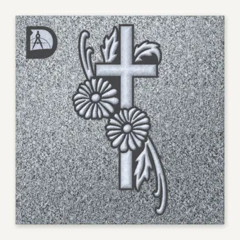 Cross & Daisies