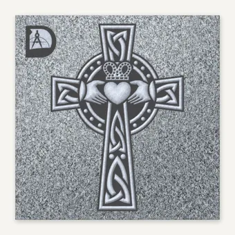 Celtic Cross & Claddagh 2