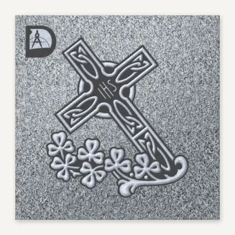 Celtic Cross & Shamrock