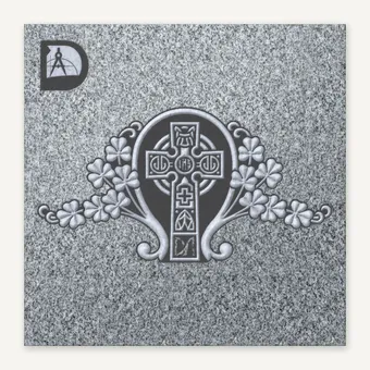 Celtic Cross & Shamrock 10