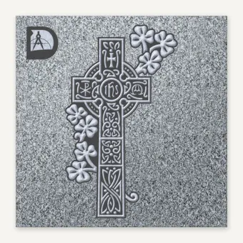 Celtic Cross & Shamrock 6