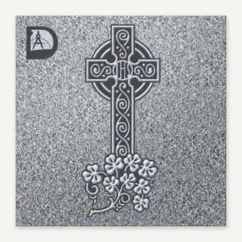 Celtic Cross & Shamrock 9